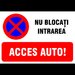 Semn de parcare nu blocati intrarea acces auto